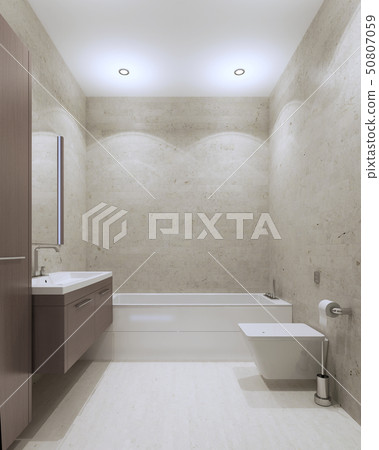 Bathroom contemporary style 50807059