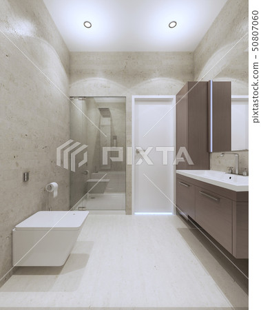 Light contemporary bathroom 50807060