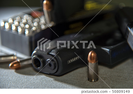 The black pistol is used for self defense  50809149