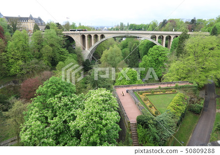 Adolph Bridge in World Heritage Luxembourg Adolph Bridge in World Heritage Luxembourg 50809288