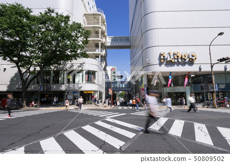 Nagoya City Naka Ward Sakae Cityscape Otsu Street Yabacho Street Intersection Parco South Building and Nagoya Creston Hotel Nagoya City Naka Ward Sakae Cityscape Otsu Street Yabacho Street Intersection Parco South Building and Nagoya Creston Hotel 50809502
