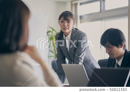 Meeting serious business scene 50812383