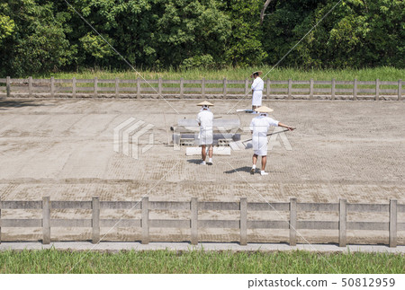 Oshio Oshiohama Ise Jingu 125 company salt facility image material Oshio Oshiohama Ise Jingu 125 company salt facility image material 50812959