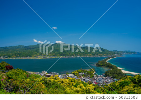 Amanohashidate in three scenic sites in Japan 50813508