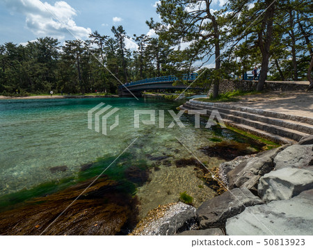 Amanohashidate in three scenic sites in Japan 50813923