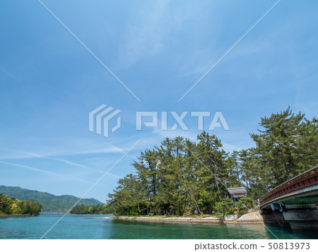 Amanohashidate in three scenic sites in Japan 50813973