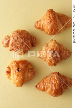 A set of many small croissants A set of many small croissants 50815303