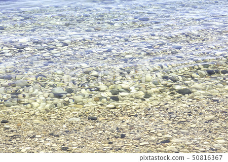 boulders under transparent waters 50816367