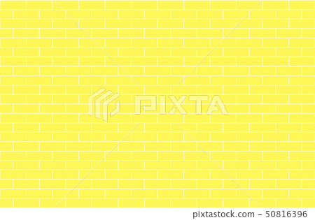 Yellow brick wall, abstract seamless background Yellow brick wall, abstract seamless background 50816396