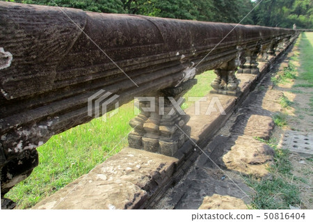 Cambodia temple complex of Angkor Wat Fencing 50816404