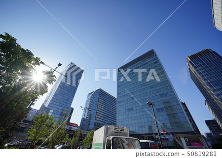 東京都市風景在日本我在東京看秋葉原駐地 50819281