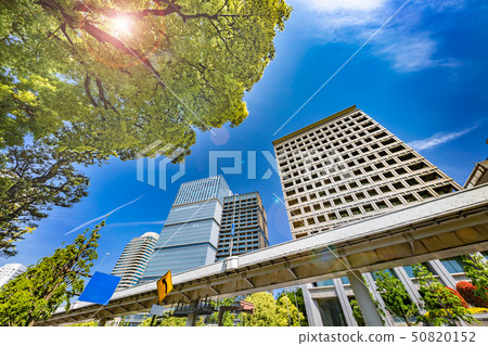 Fresh green and building groups Fresh green and building groups 50820152