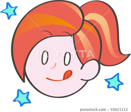 Female facial expression Female facial expression 50821112