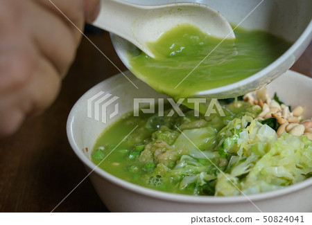 Lei cha, Chinese Hakka food Lei cha, Chinese Hakka food 50824041