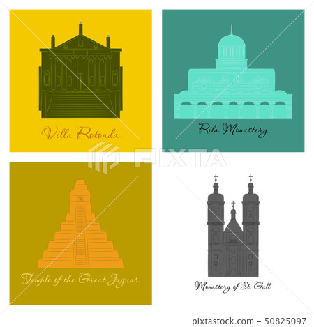 famous place and monument around the world. 50825097