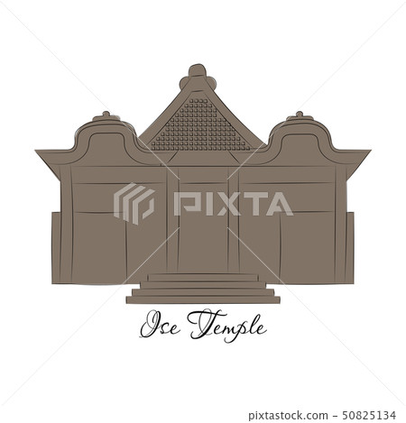 vector shinto shrine icon vector shinto shrine icon 50825134
