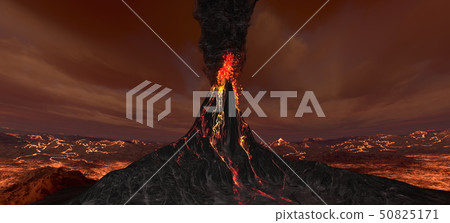 volcanic, volcano, eruption 50825171