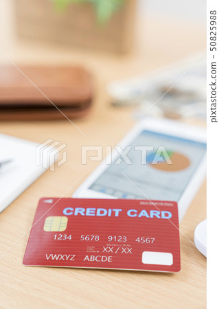 信用卡家庭財務管理形象 信用卡家庭財務管理形象 50825988