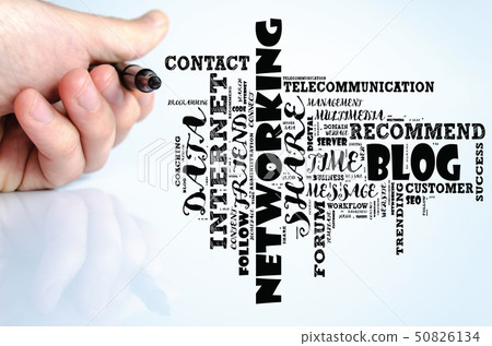 Blog word cloud collage 50826134