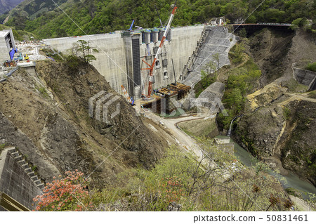 群馬縣吾妻郡長野原町八幡水壩建築工地 群馬縣吾妻郡長野原町八幡水壩建築工地 50831461