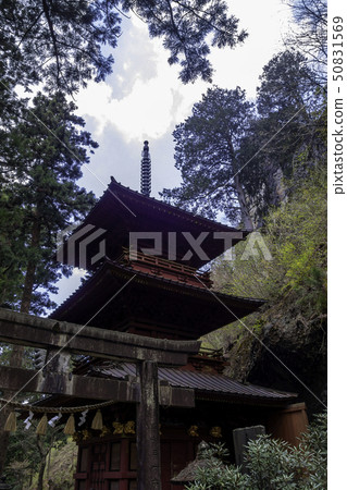 Gunma Prefecture Takasaki City Kuwana-cho Kuwana Shrine Triple Tower Gunma Prefecture Takasaki City Kuwana-cho Kuwana Shrine Triple Tower 50831569
