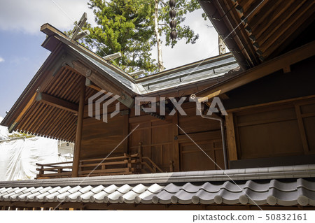 Gunma Prefecture Shibukawa City Ikaho Onsen Ikaho Shrine Honden 50832161