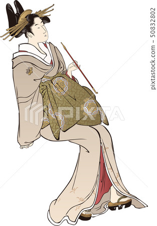 Ukiyoe Woman 28 Ukiyoe Woman 28 50832802