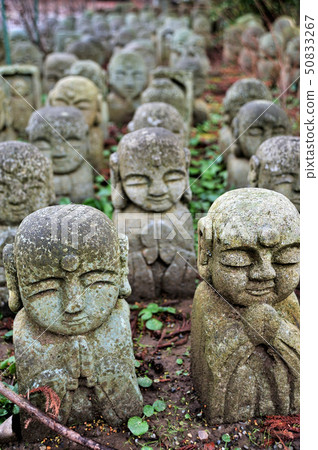 Kanazawa City Nyorai Temple Stone Buddha Group 50833267