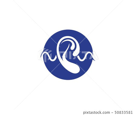 Hearing Logo Template vector icon 50833581