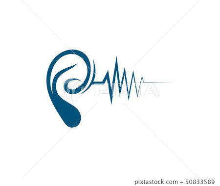 Hearing Logo Template vector icon 50833589