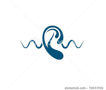 Hearing Logo Template vector icon 50833592