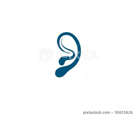 Hearing Logo Template vector icon 50833626