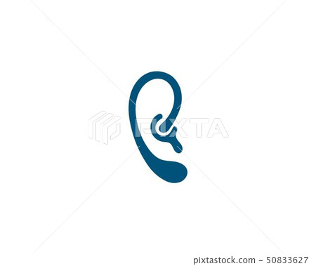 Hearing Logo Template vector icon 50833627