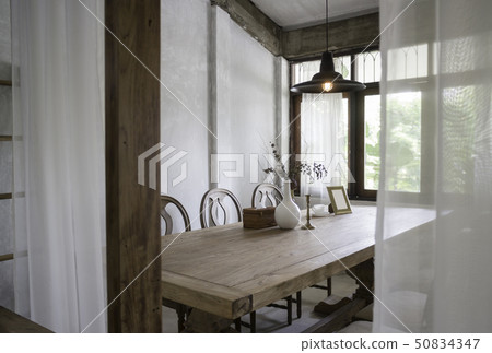 Living room in coffee shop 50834347
