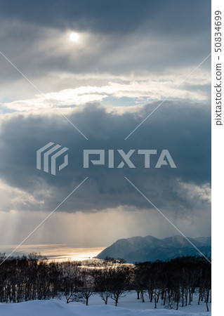 Japan / Hokkaido Toyako, winter scenery Japan / Hokkaido Toyako, winter scenery 50834699