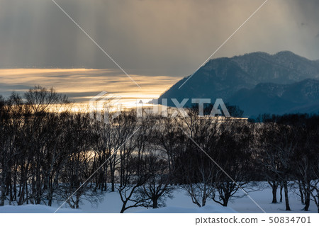 Japan / Hokkaido Toyako, winter scenery Japan / Hokkaido Toyako, winter scenery 50834701