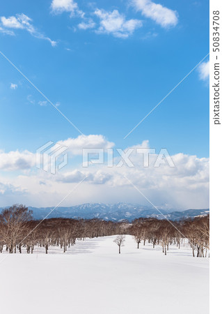 日本/北海道洞爺湖,冬天的景色 日本/北海道洞爺湖,冬天的景色 50834708