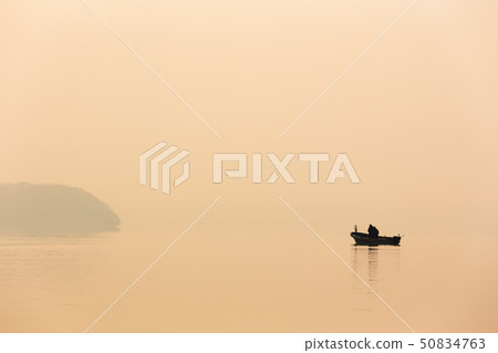 日本/北海道洞爺湖，冬天的景色 50834763