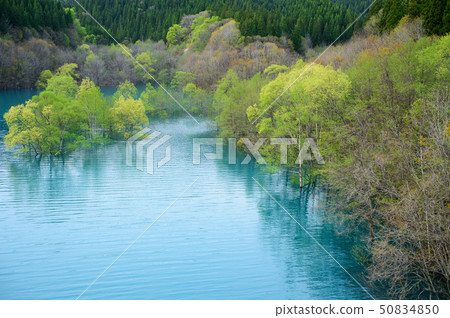 秋田縣寶泉湖的早春絕景 秋田縣寶泉湖的早春絕景 50834850