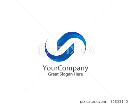 letter s circle logo icon. abstract alphabet sign letter s circle logo icon. abstract alphabet sign 50835140