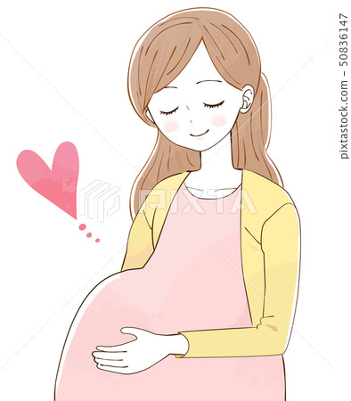 溫柔的氣氛的產婦產科材料 50836147