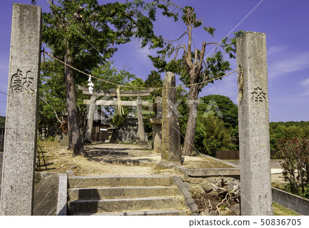 Kurashiki City，Okayama Pref.Tori Shrine和Torii 50836705
