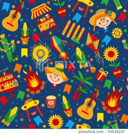 Festa Junina village festival in Latin America. 50839287