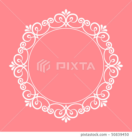 Decorative frame Elegant vector element for design 50839450