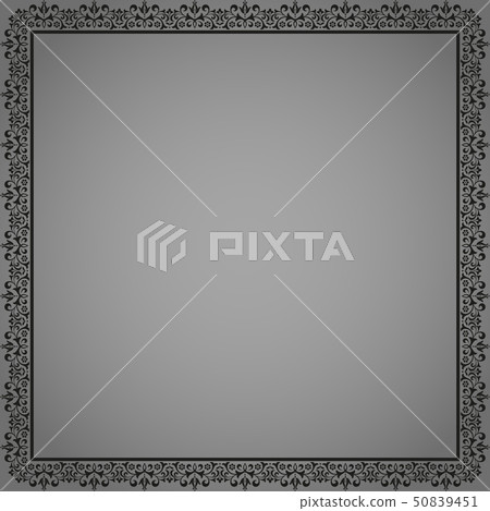 Decorative frame Elegant vector element for design 50839451