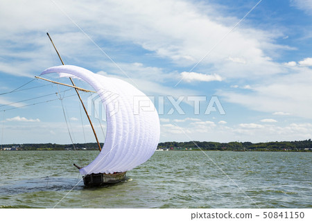 Lake Kasumigaura sightseeing sailboat Lake Kasumigaura sightseeing sailboat 50841150