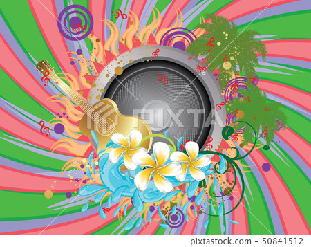 Tropical music party 50841512