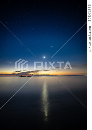 Night sky of the Natasha coast 50841886