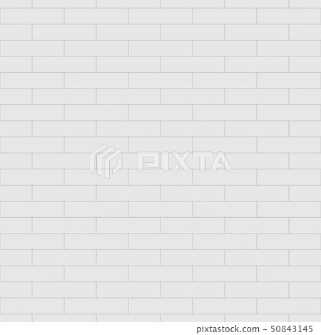 Vector white seamless pattern with brick wall - Stock Illustration ...
