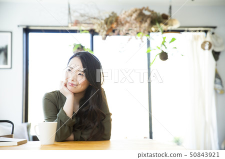 Woman young woman living lifestyle relax smile Woman young woman living lifestyle relax smile 50843921